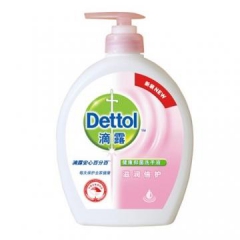 滴露洗手液 健康抑菌 滋润倍护 500g送300g补充袋装 整箱发货